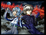 Neon Genesis Evangelion Fanart (Collab mit Major Koryu)