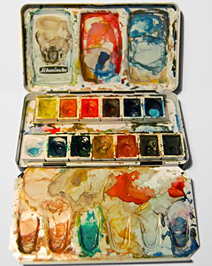 Aquarellkasten